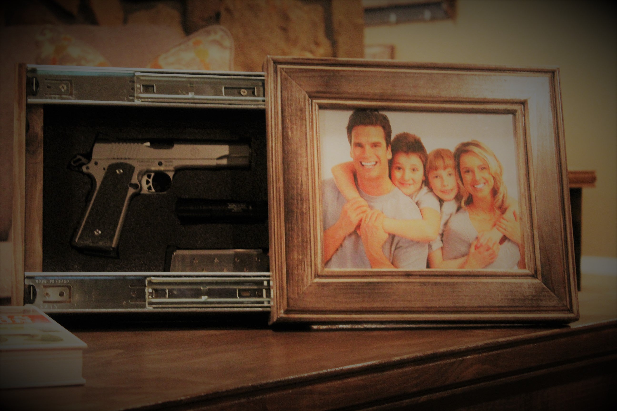 Picture Frame Gun Safes: Hide Firearms in Plain Sight