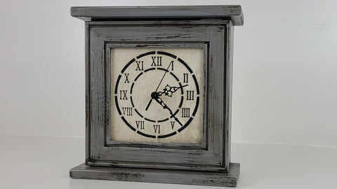 "Peacemaker” Wooden Gun Concealment Clock