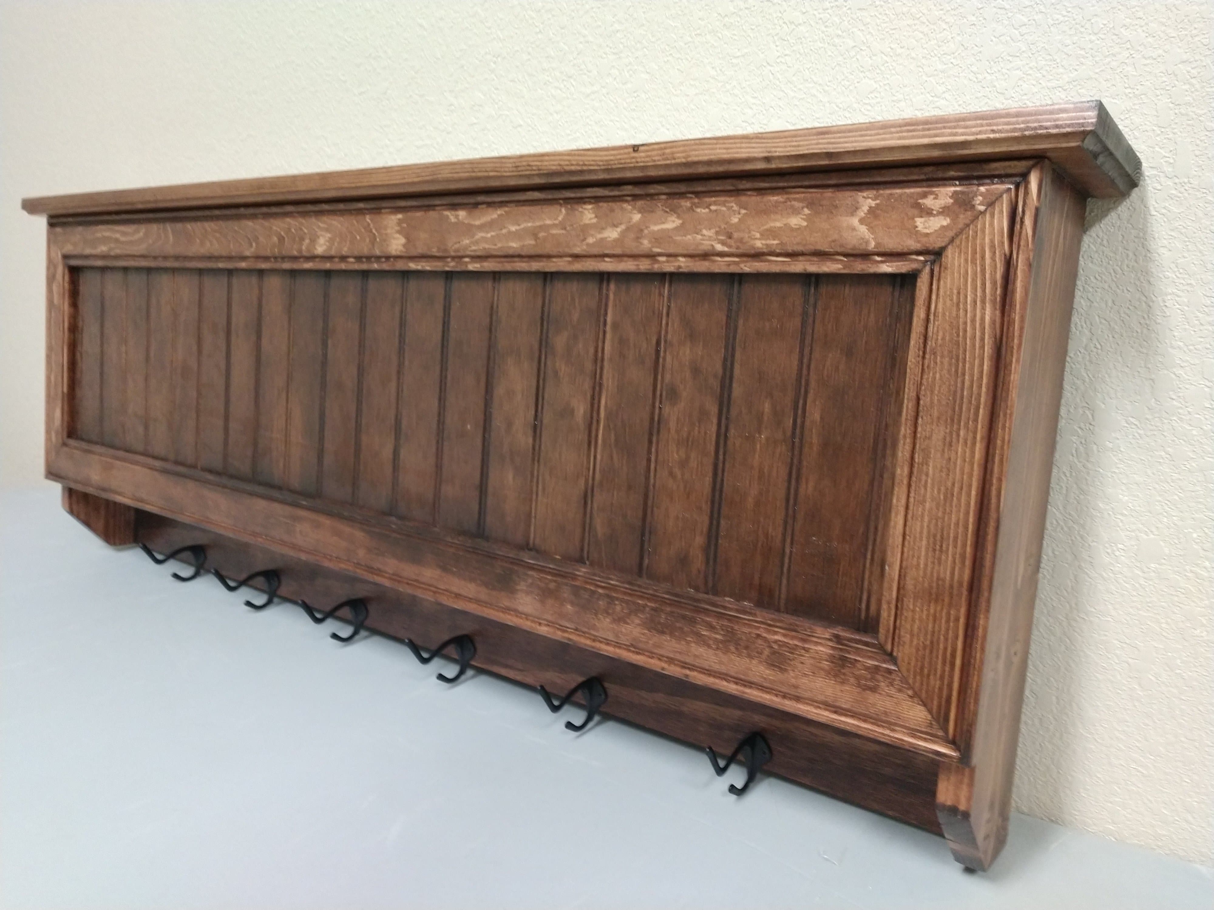 Large Coat Rack with Hidden Storage– Liberty Home Concealment