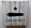 "Come and Take It"wall art box.