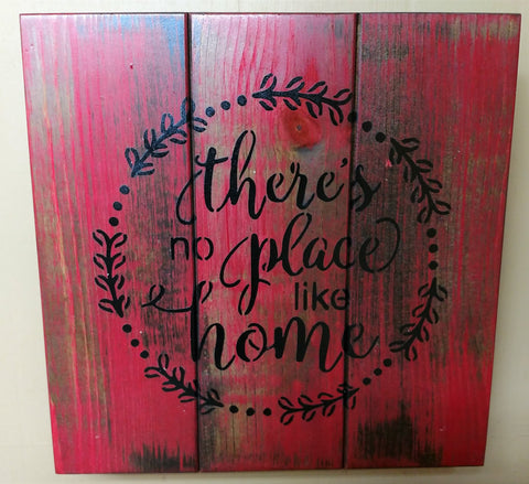 “THERE’S NO PLACE LIKE HOME” CONCEALMENT WALL ART BOX