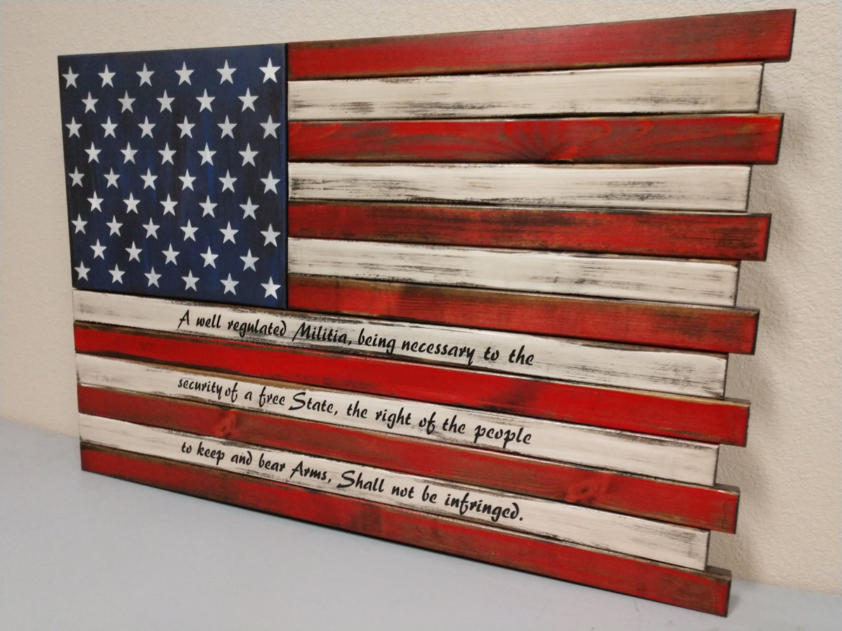 Large American Flag Gun Case Liberty Home Concealment
